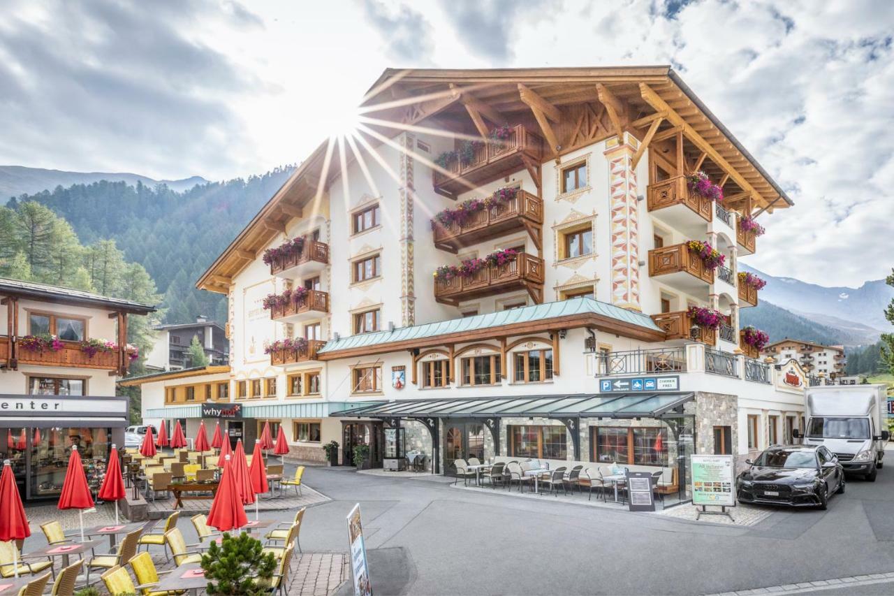 Hotel Post Sport- Und Wellness Samnaun Buitenkant foto